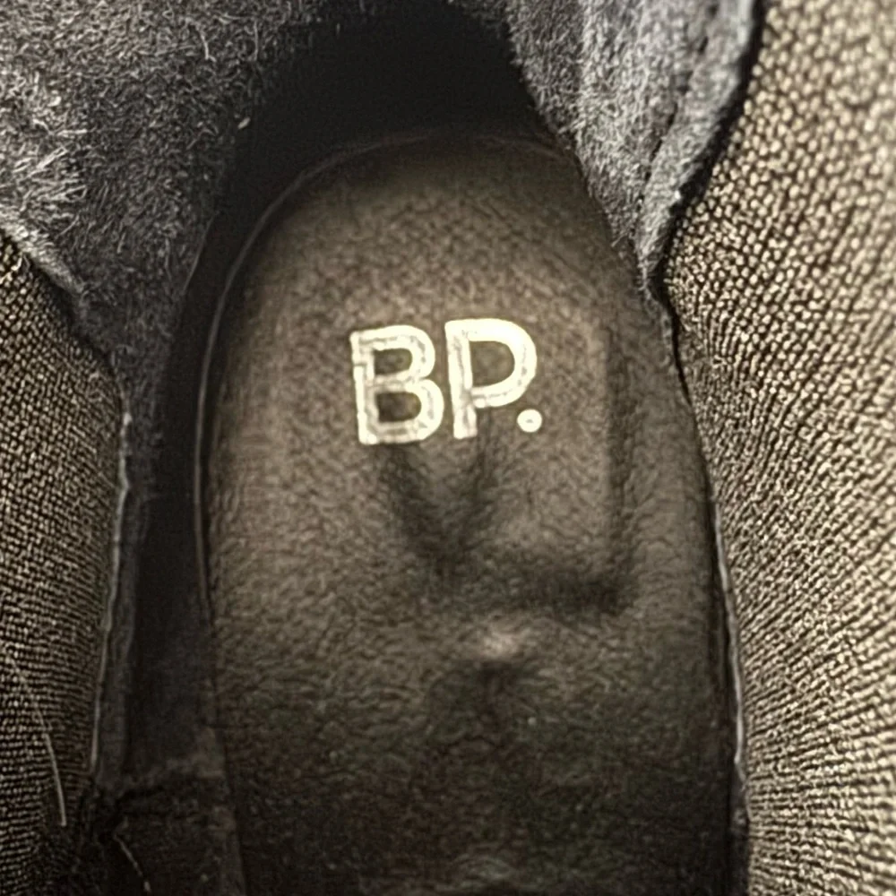 BP. Emmy Black Chelsea Boot Size 8